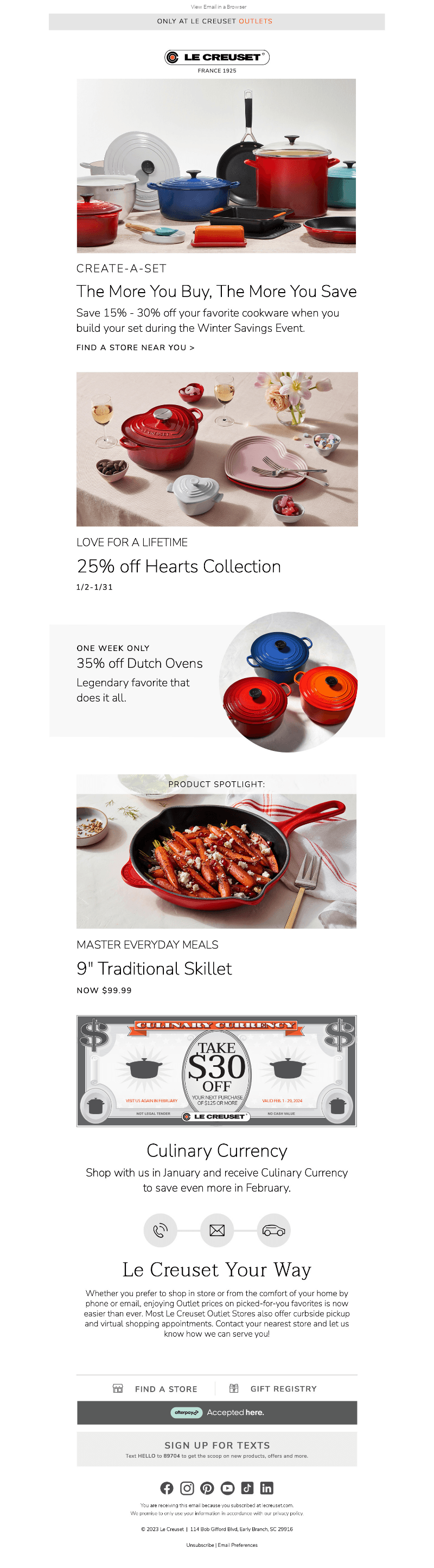 New Year Savings