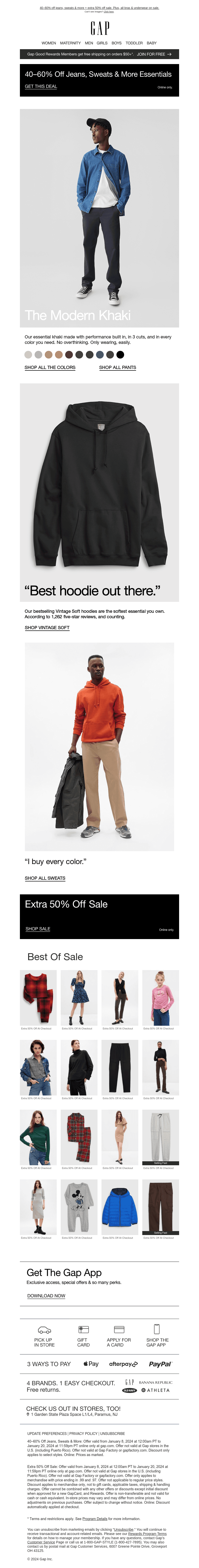 The bestselling MODERN KHAKI