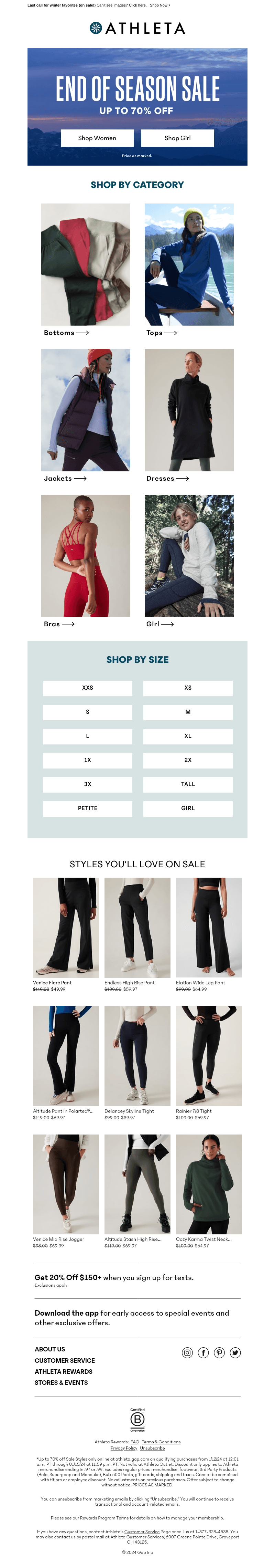 Re: up to 70% off SALE