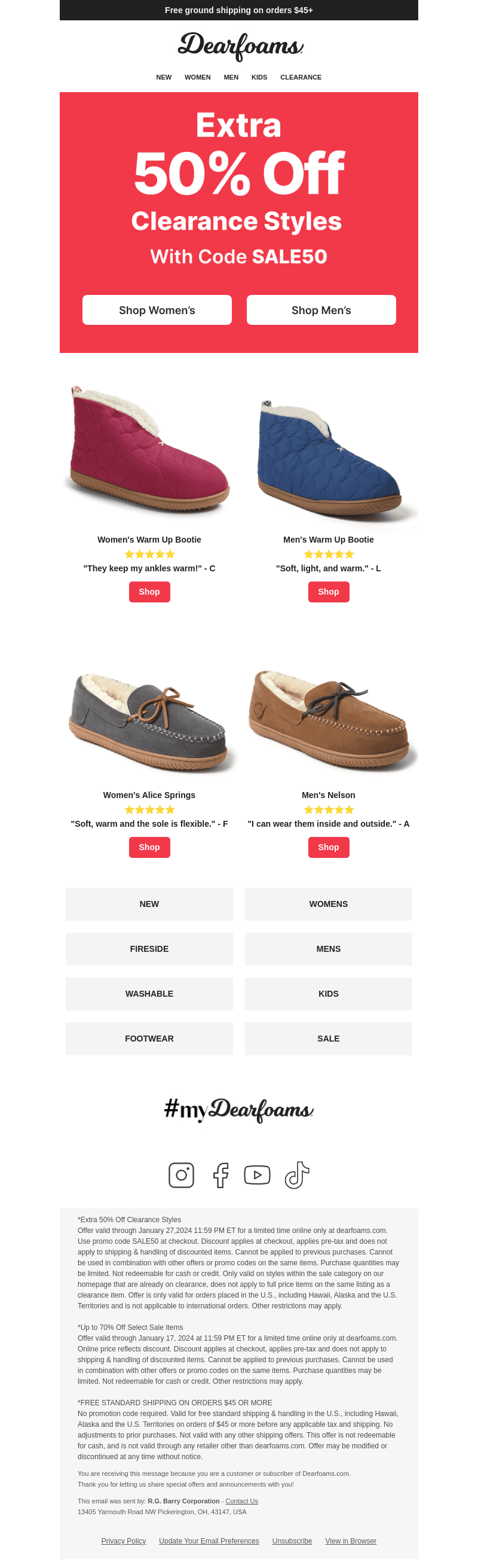 Clearance Alert 🚨 Extra 50% off Markdowns