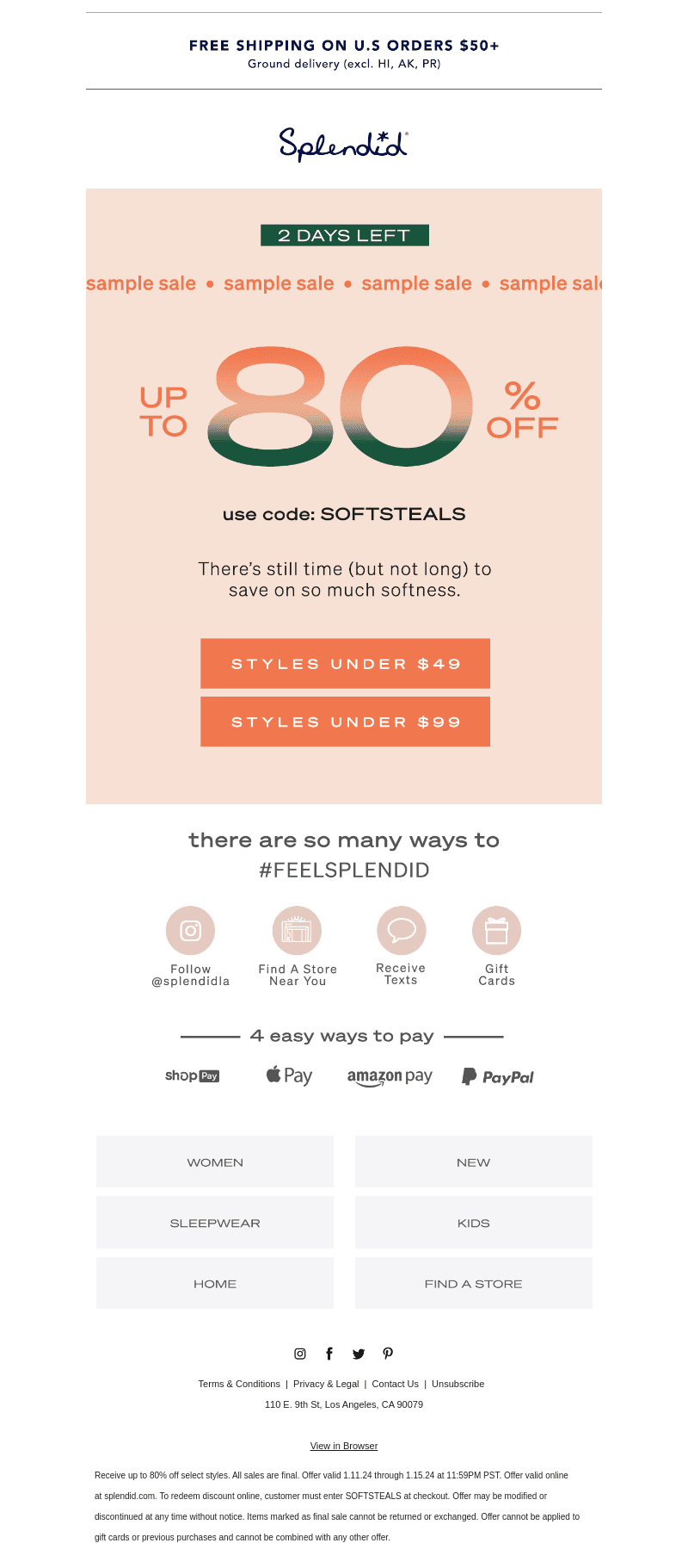 ENDS SOON: Styles Under $49 and $99