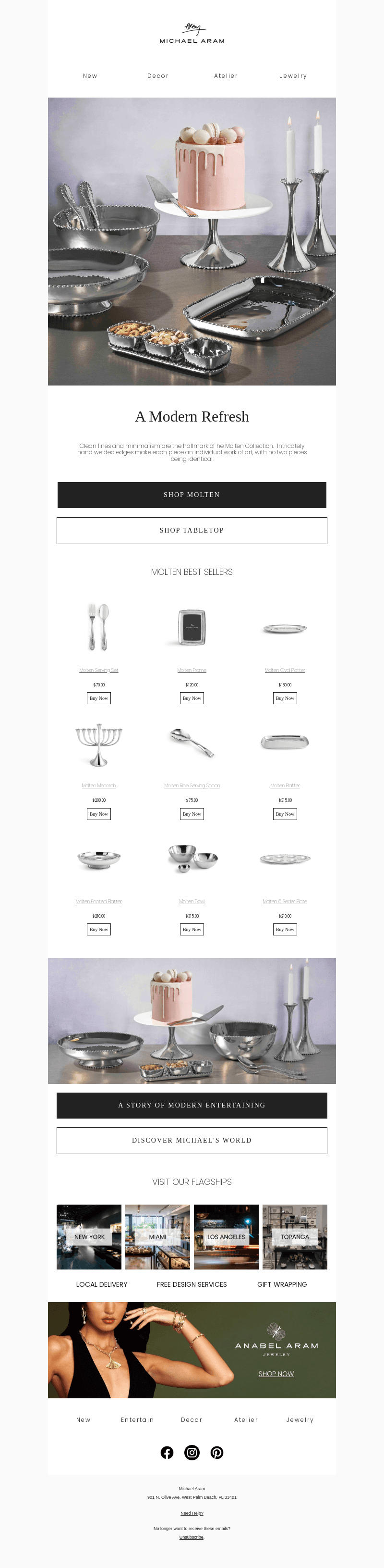 Transform your home with the Molten Collection