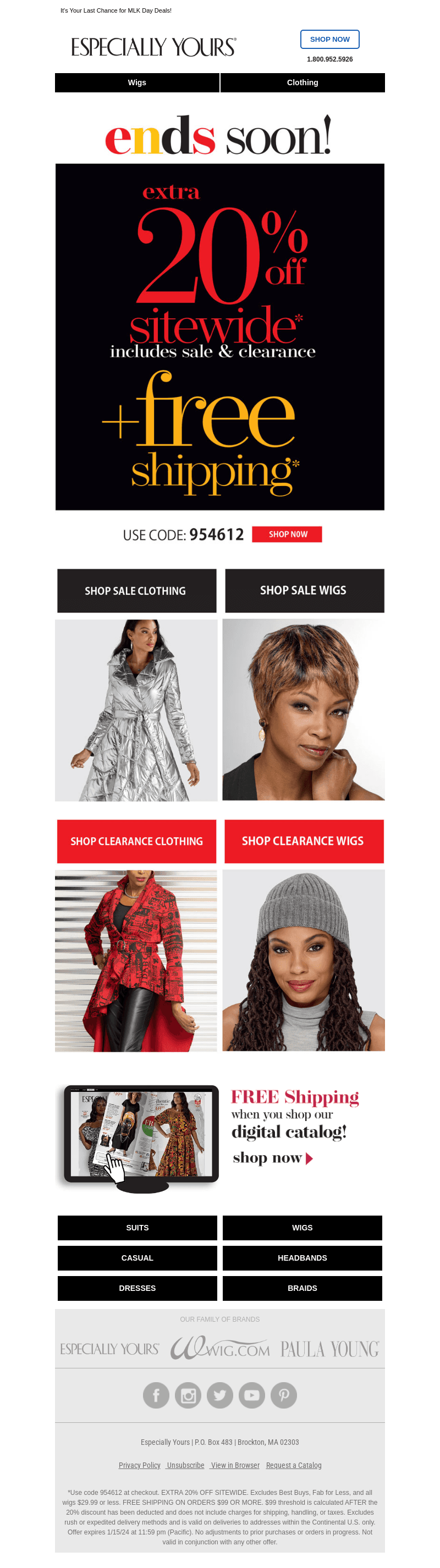 Tick, Tock…20% OFF + FREE Shipping