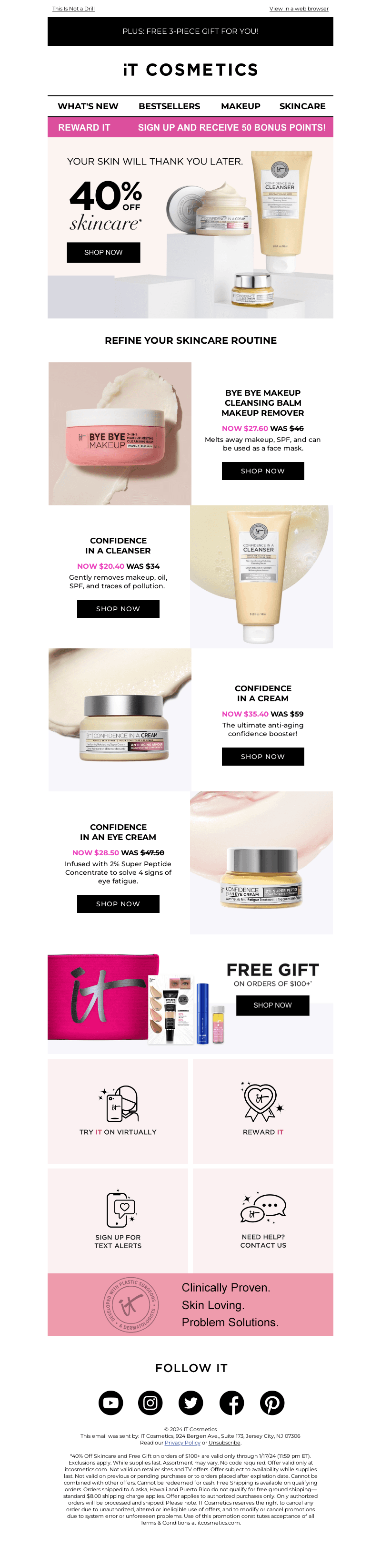 OMG! 😳 40% OFF SKINCARE