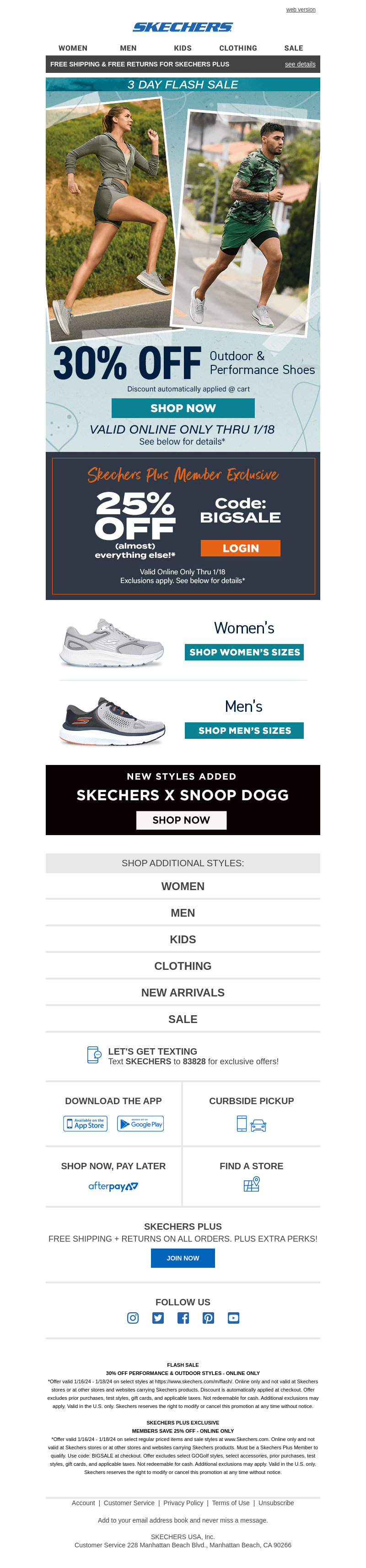 72 HOURS ONLY: Save 30% off outdoor & performance essentials