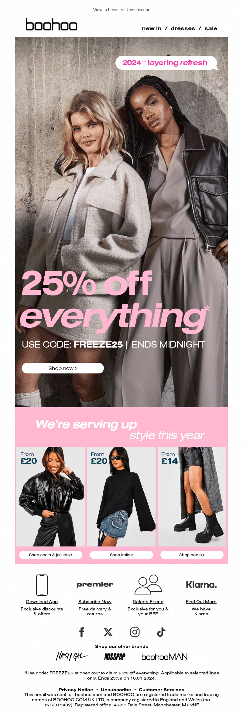 Brr 🥶 Warm Up With 25% Off