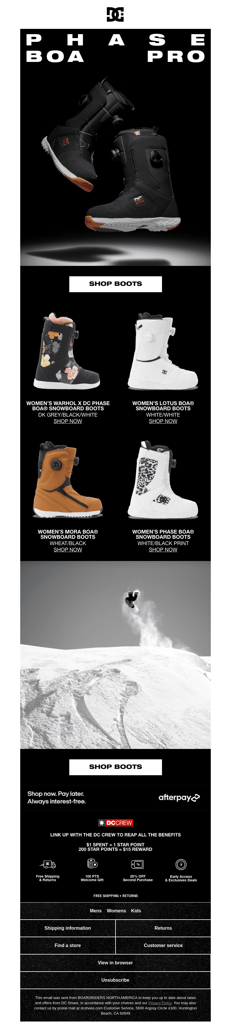 DC Women's Snowboard Boots