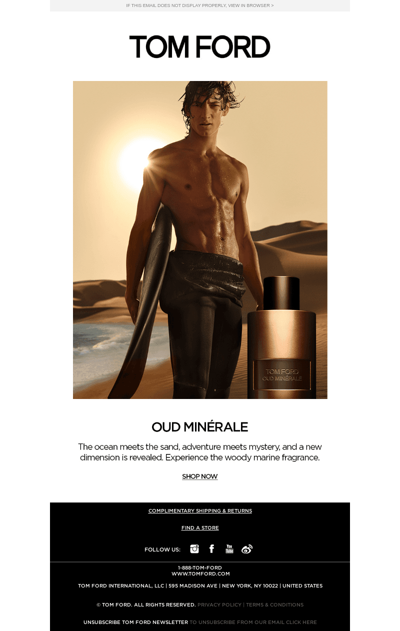 DISCOVER OUD MINÉRALE