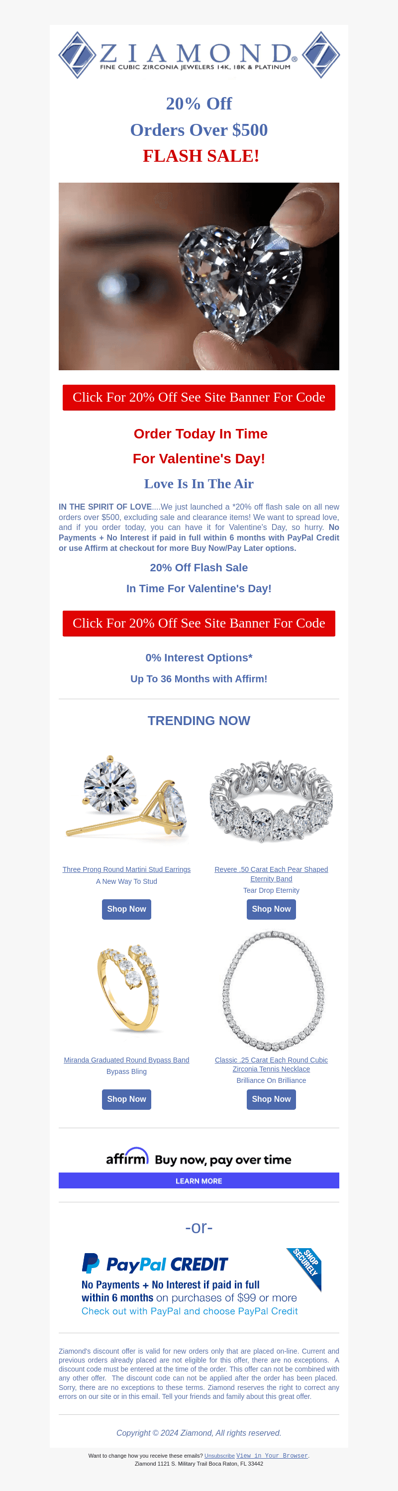 💝 20% OFF FLASH SALE 💝