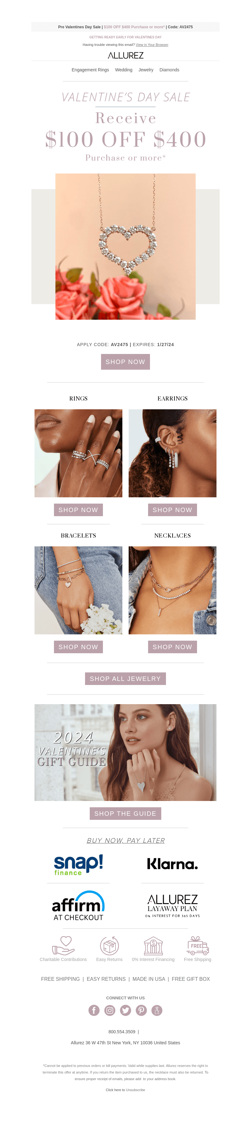 Save $100 Now On The Perfect Gift