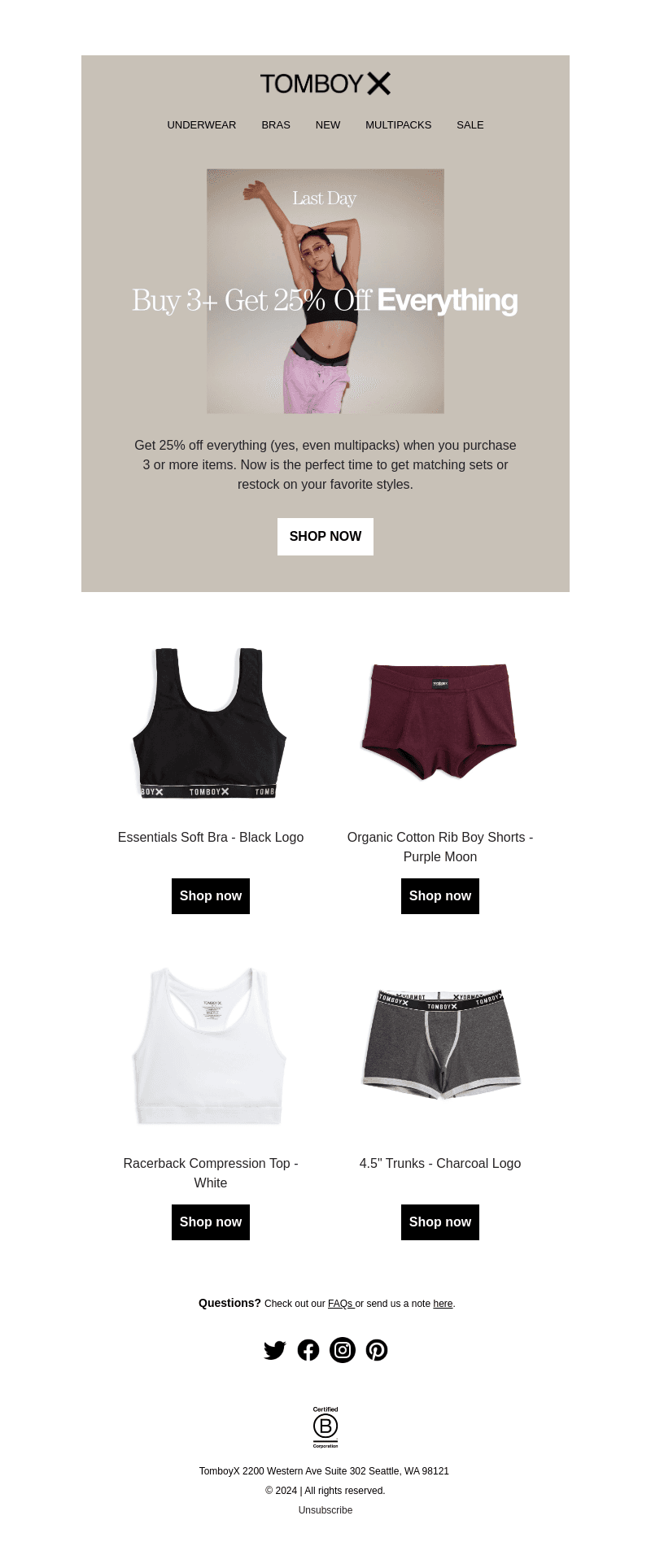 Last Day to Save Sitewide