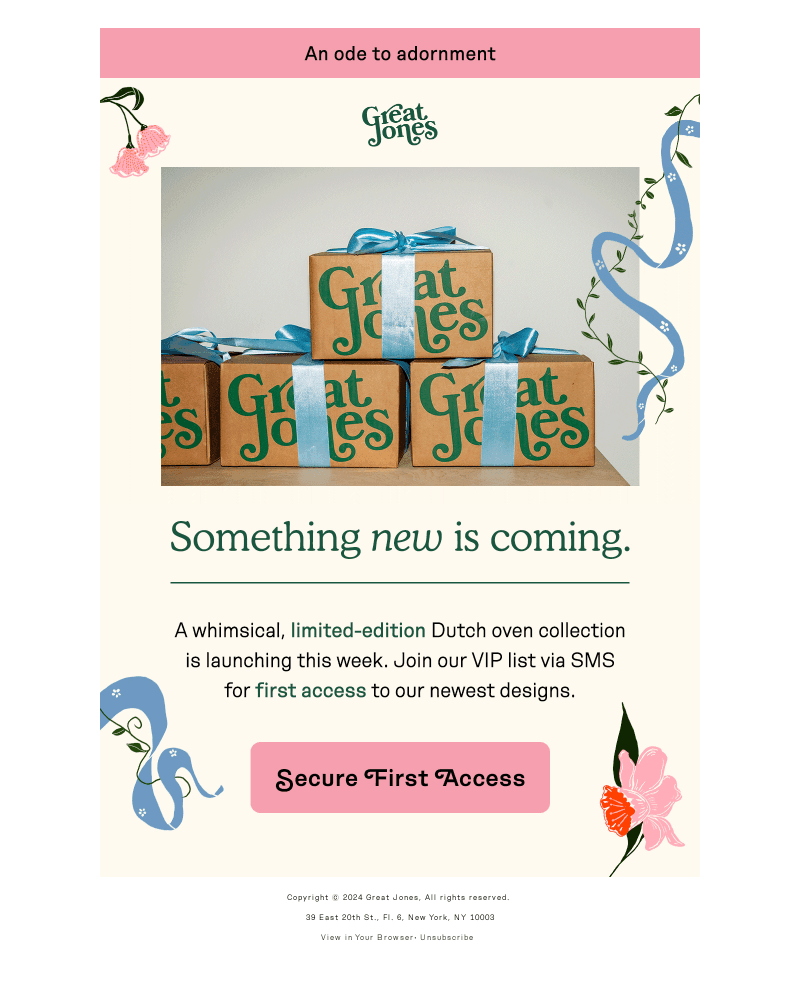 Something new is coming