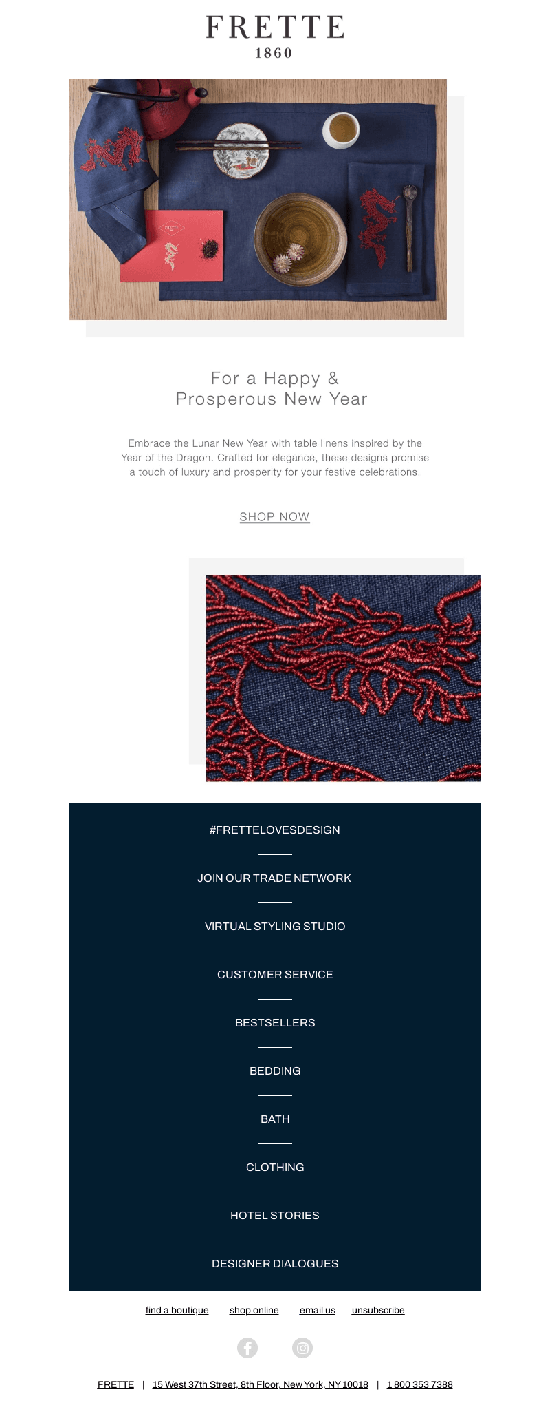 Limited Edition: Lunar New Year Table Linens