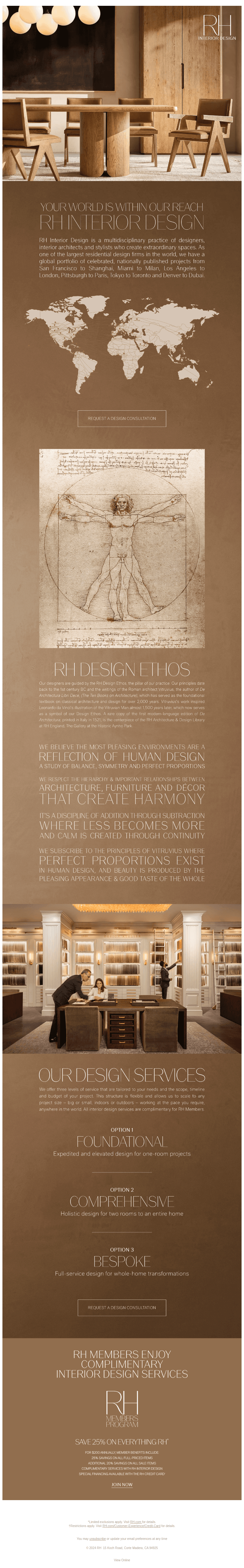 Extraordinary Design Services, Complimentary for Members