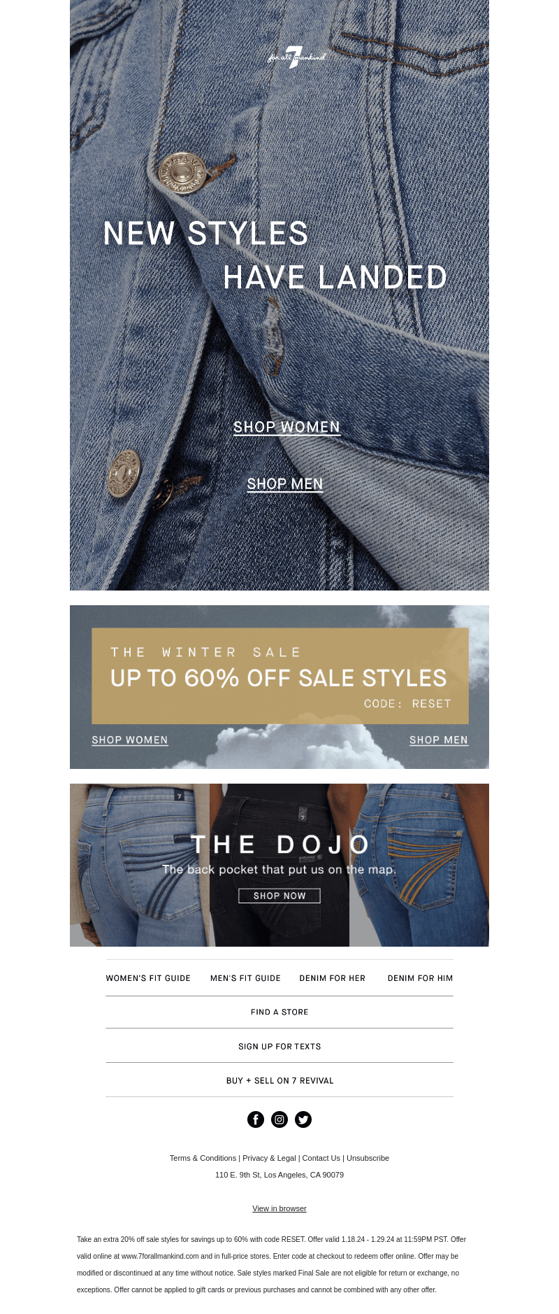 JUST DROPPED: NEW ARRIVALS