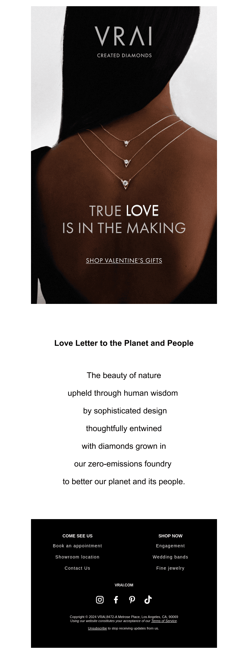 True love is in the making