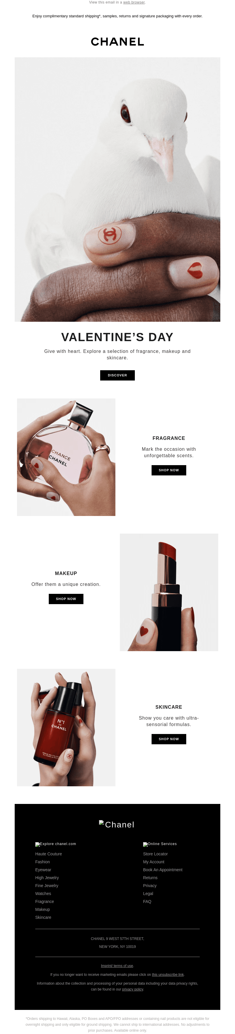 Valentine’s Day with CHANEL