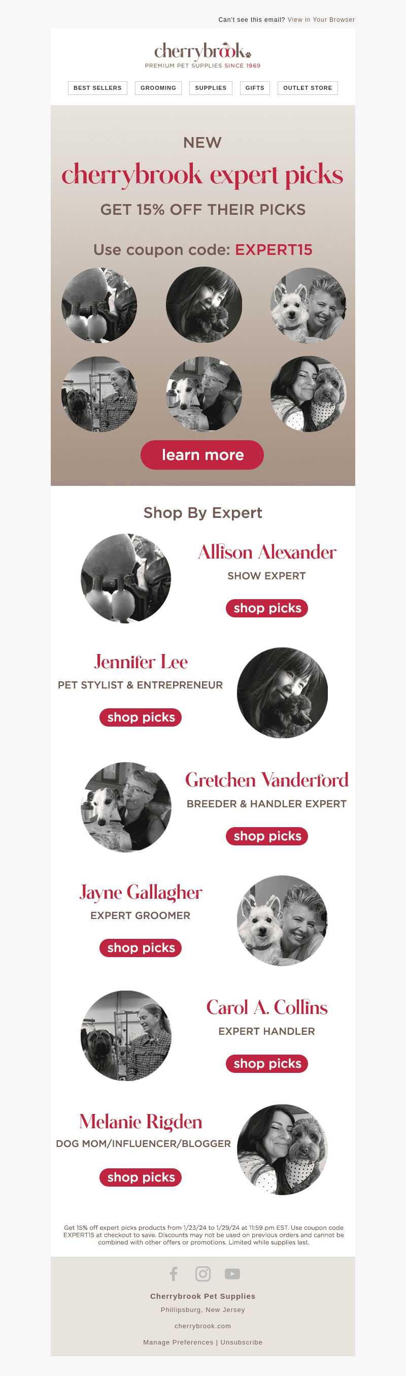 🍒New Exclusive Cherrybrook Expert Picks🍒