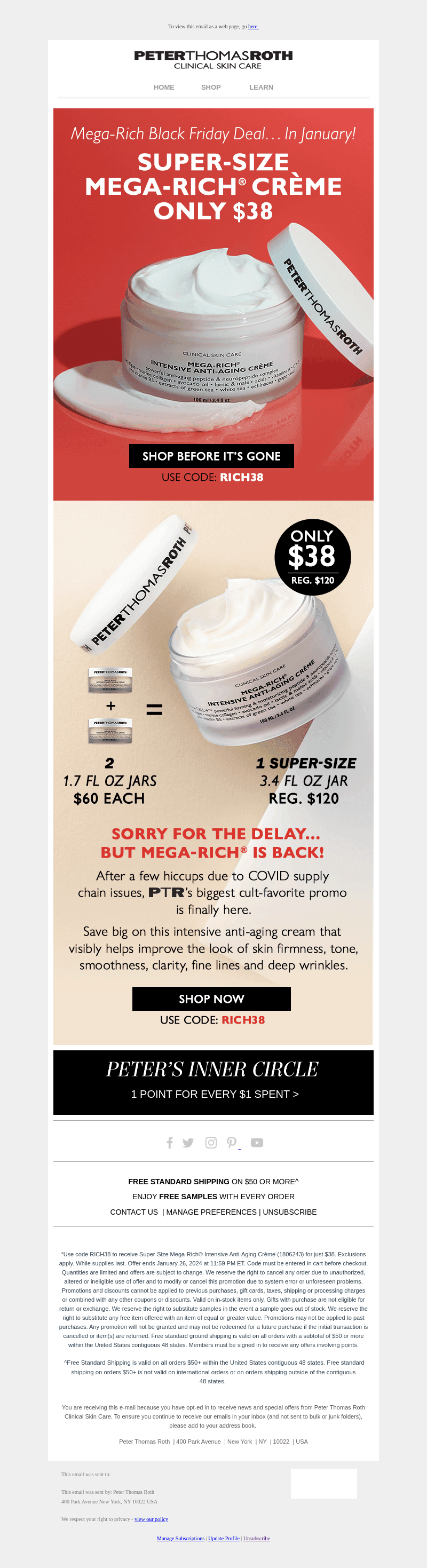 HURRY! Only $38 For Super-Size Mega-Rich®