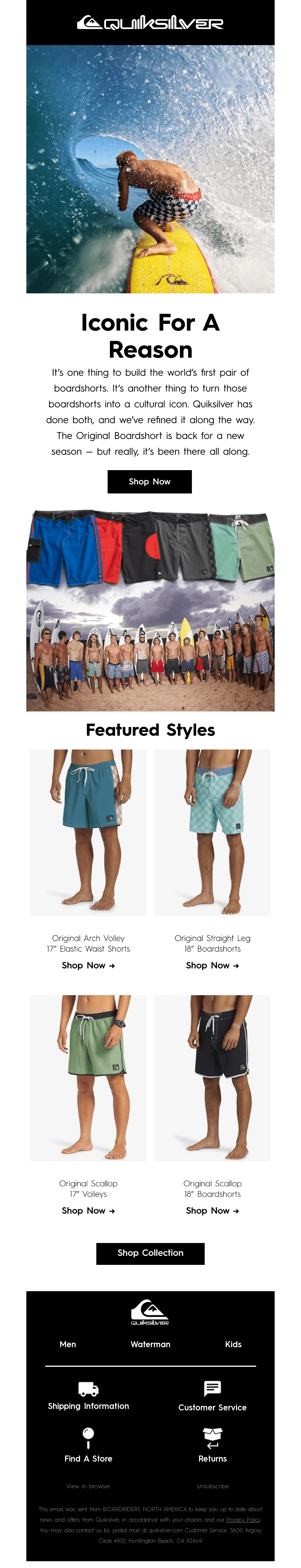 The Original Boardshort Is Back