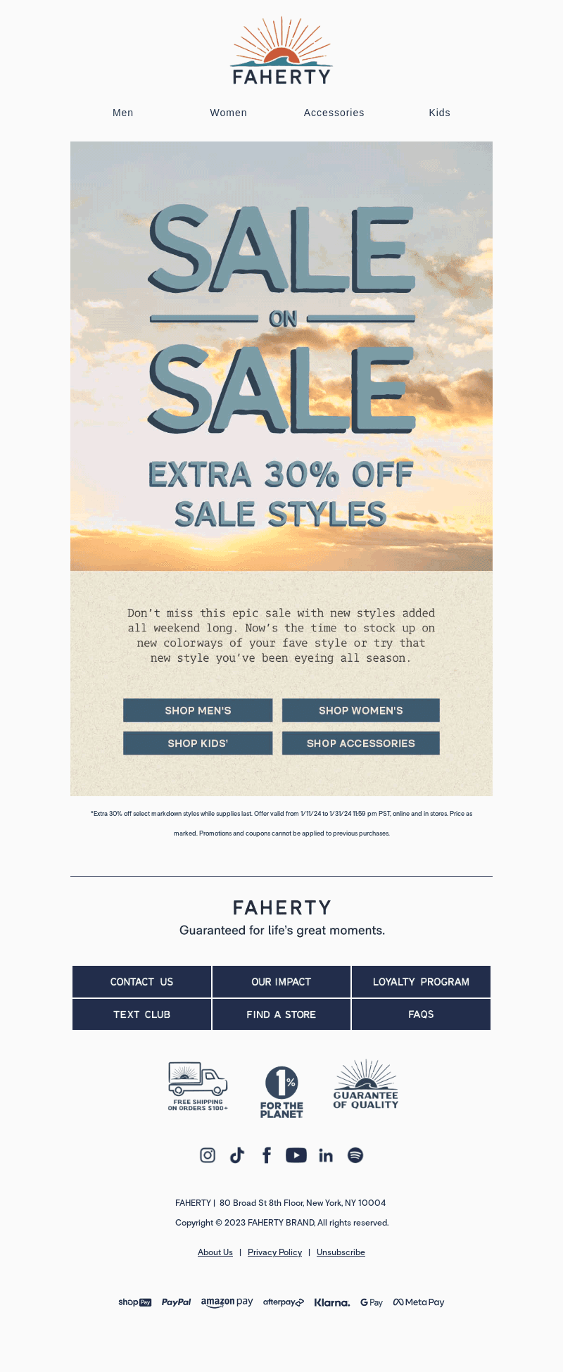 New Markdowns Added To Sale