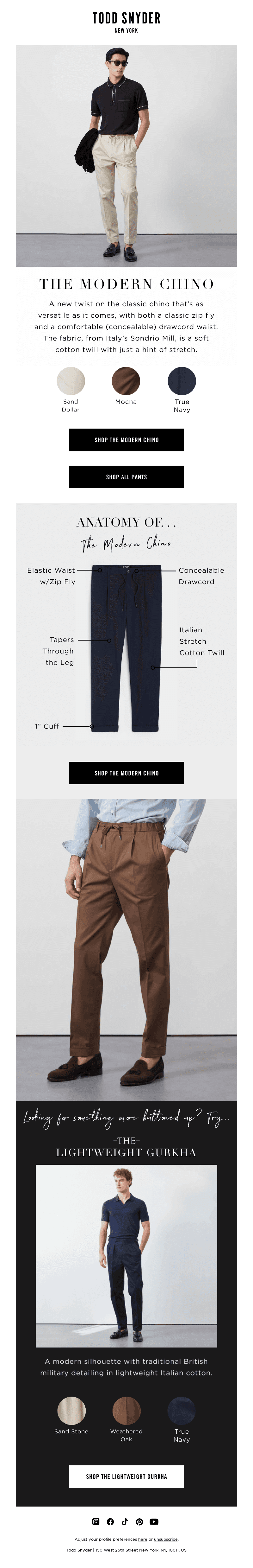 RESTOCK ALERT: The Modern Chino