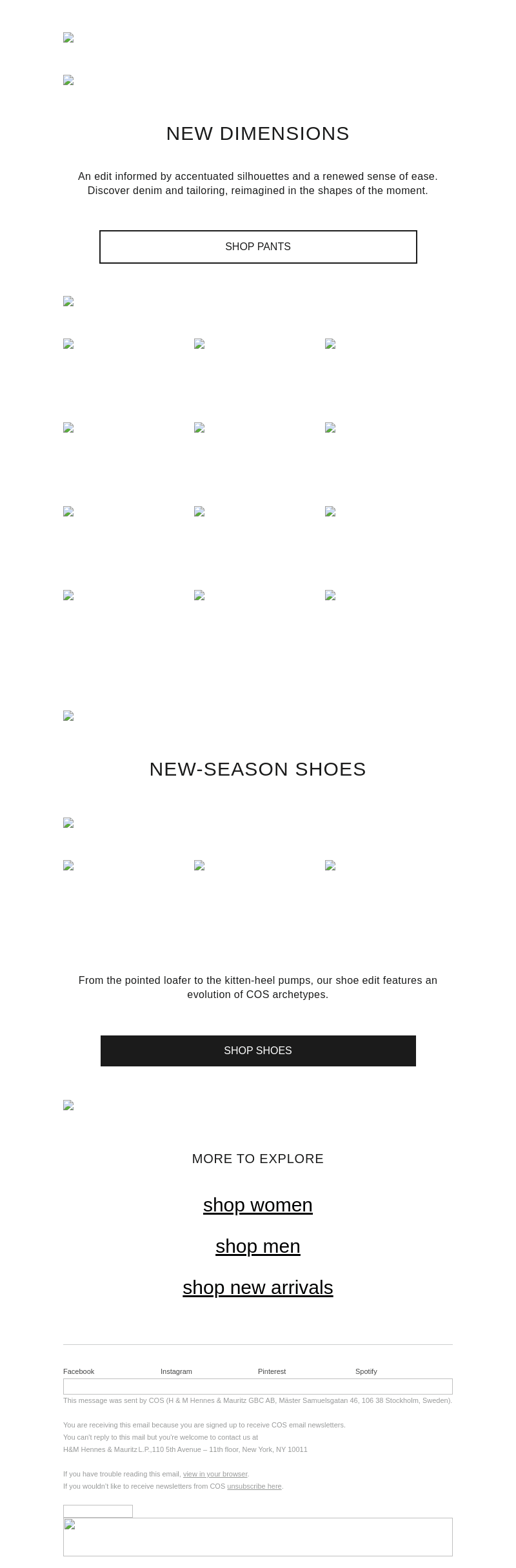 New-season foundations