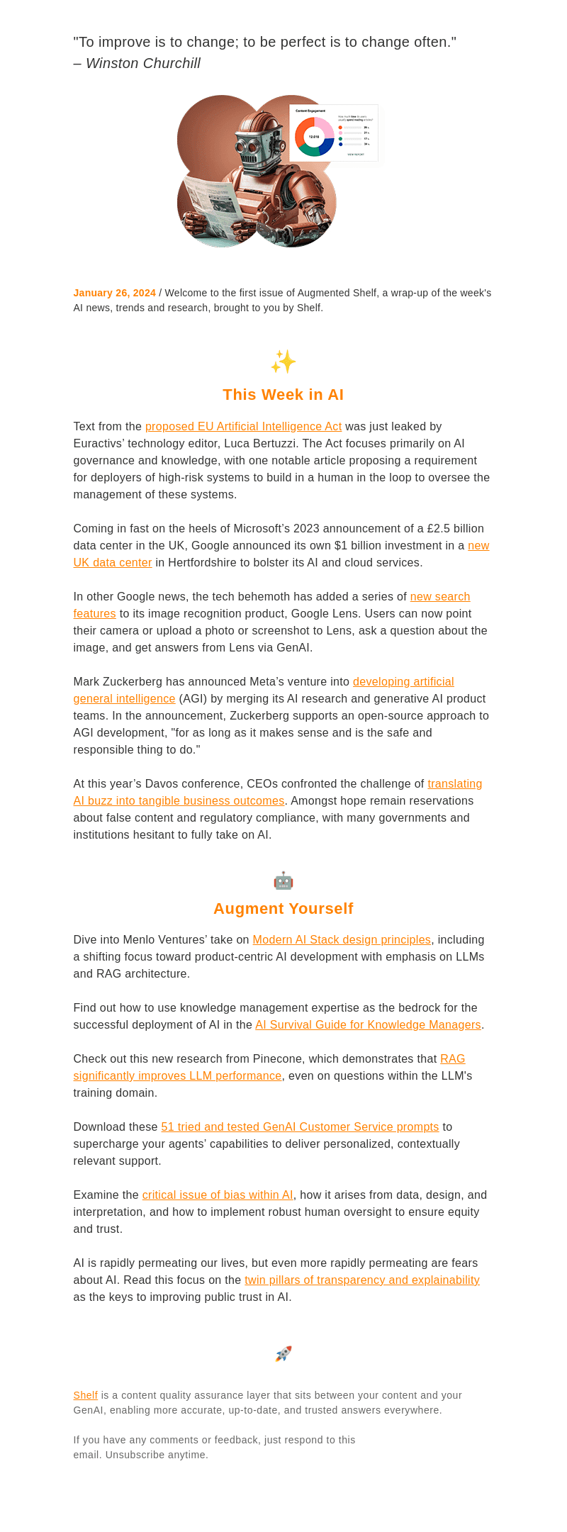 Shelf email from Fri, Jan 26, 2024