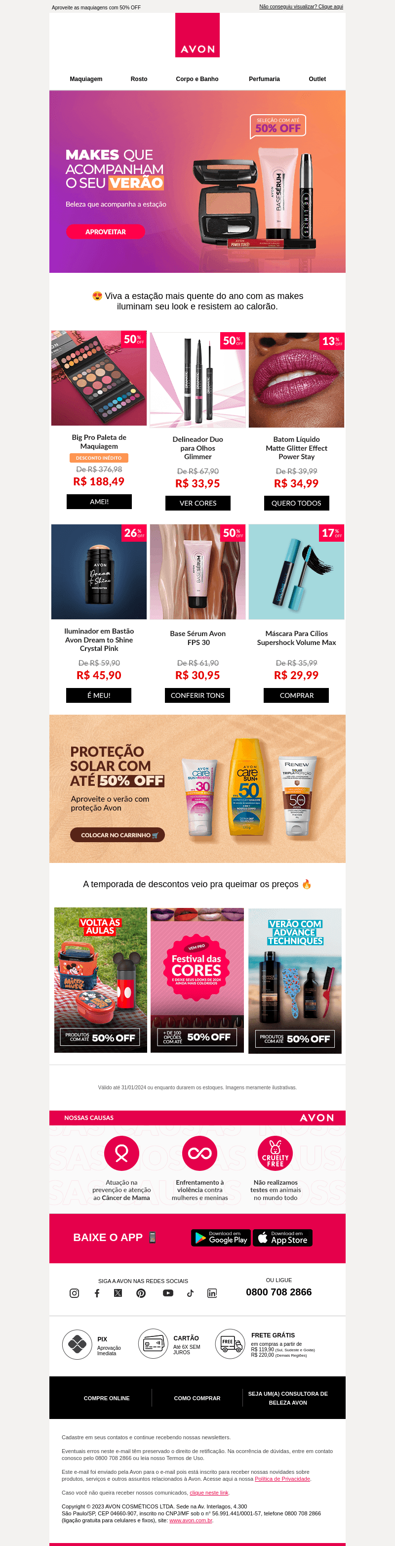 💄 Últimas oportunidades