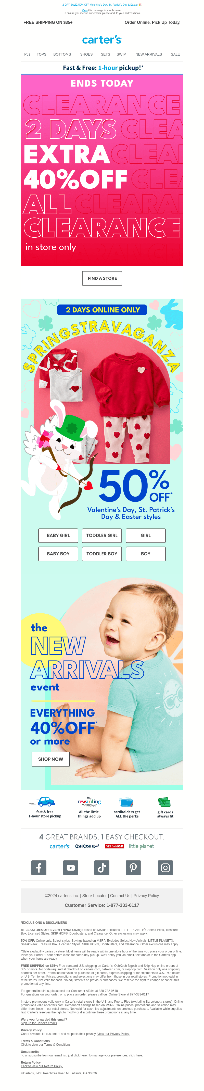 [LAST DAY ‼️⚡🚨] **EXTRA 40% OFF ALL STORE CLEARANCE**
