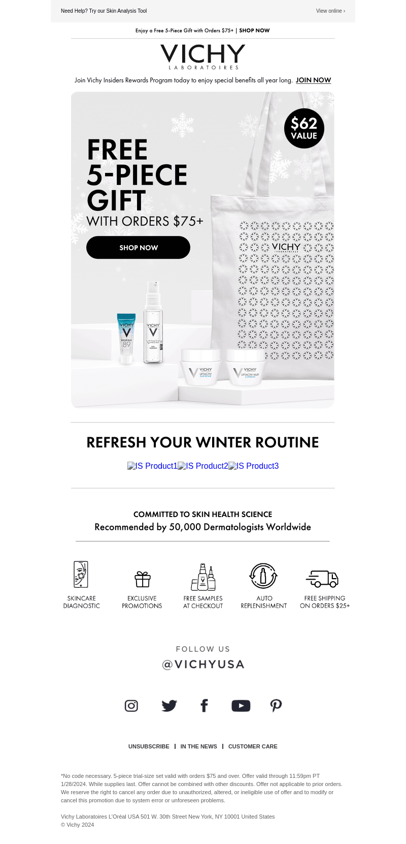 Last Chance! Free $62-Value Gift