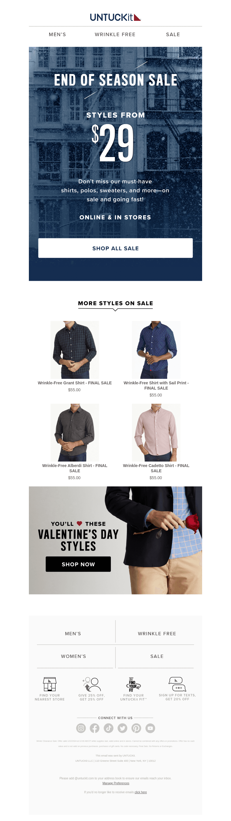 Last Chance: Top Styles From $29