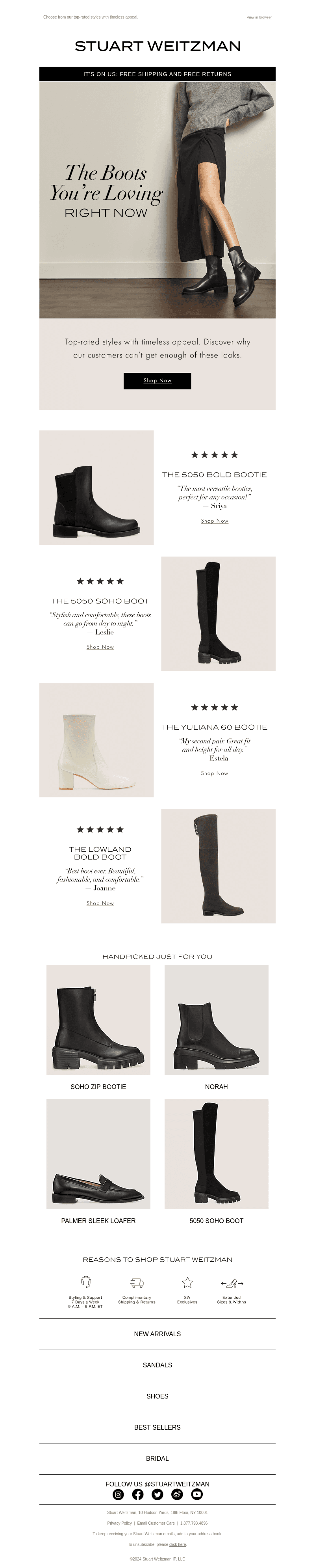The Boots You're Loving Right Now