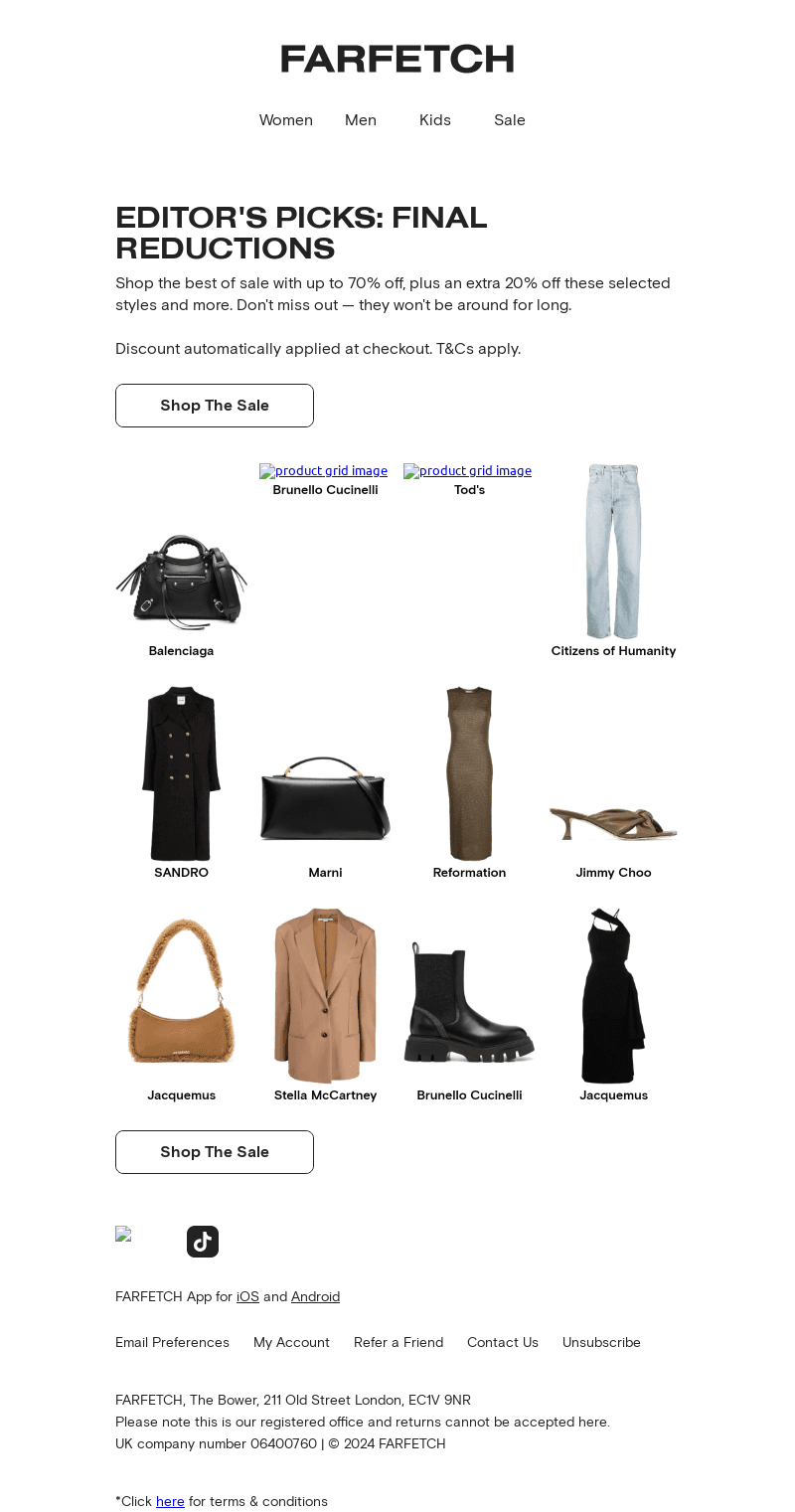 Extra 20% off our editor's sale picks