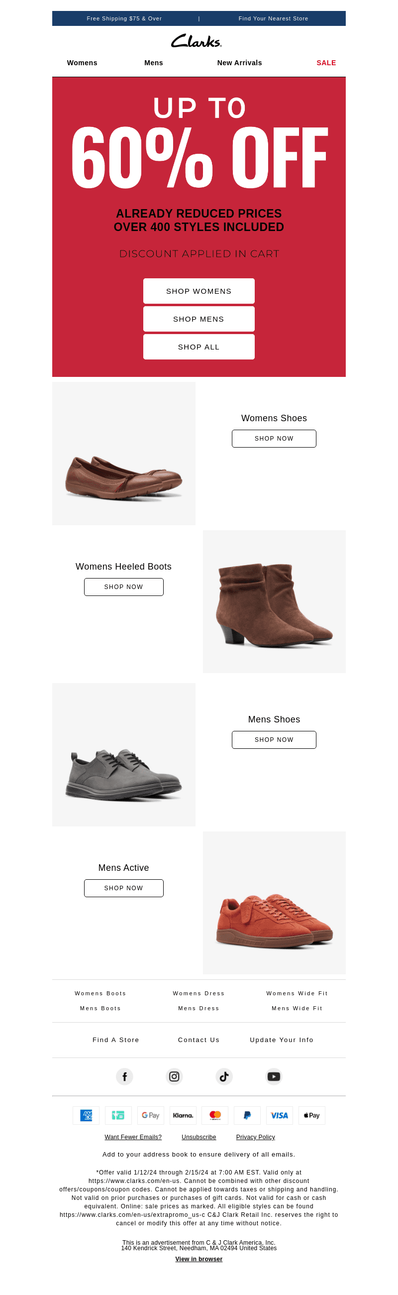RIGHT NOW: Up to 60% OFF