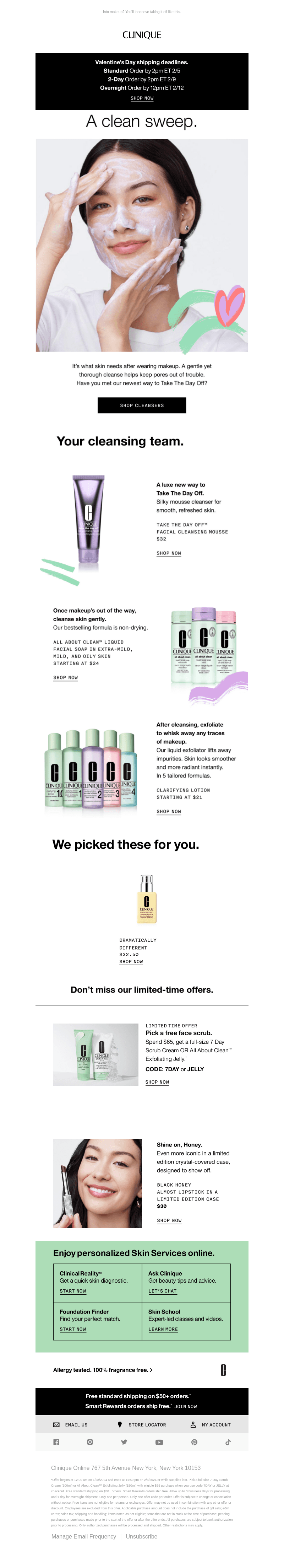 💜 The makeup lover’s clean team 💜