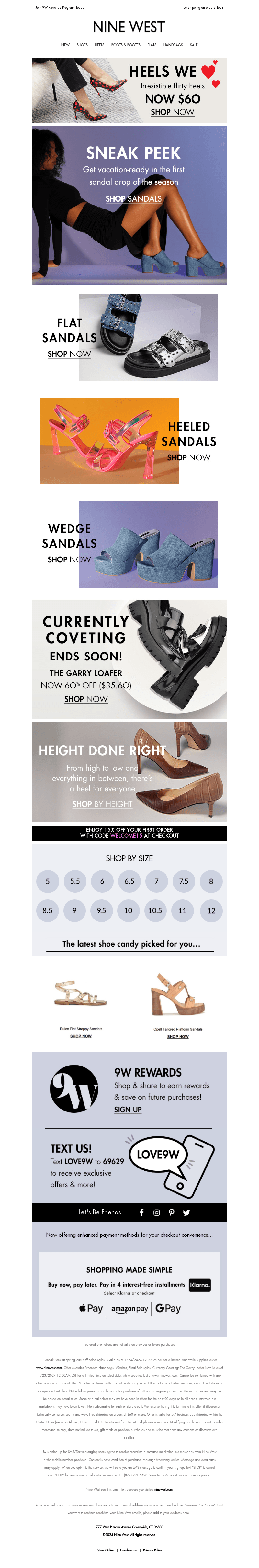$60 Heels + Spring Sneak Peek