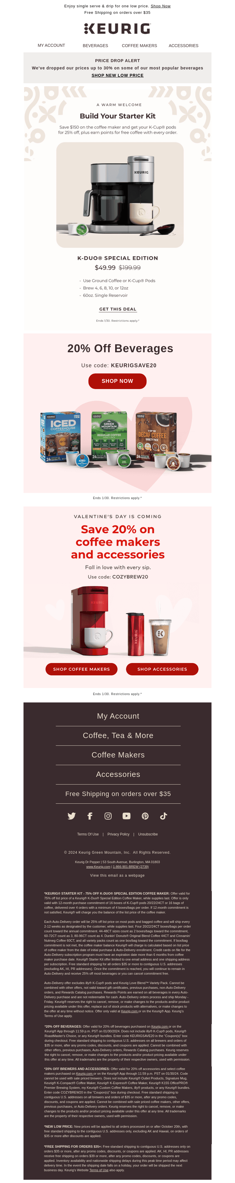 2 coffee makers in 1 for only $49.99!