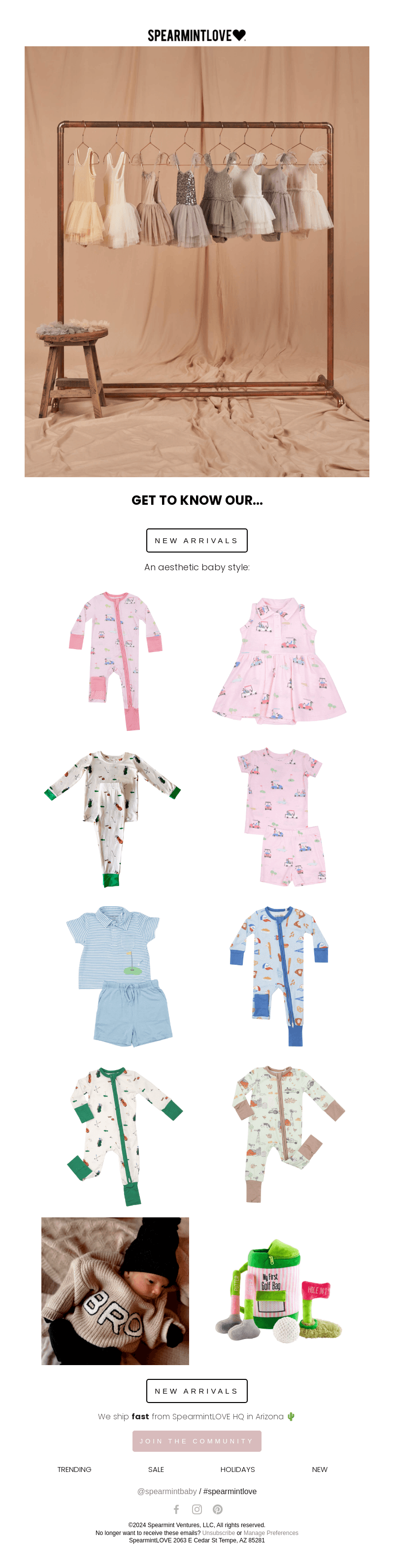 New Arrivals (so cute!)