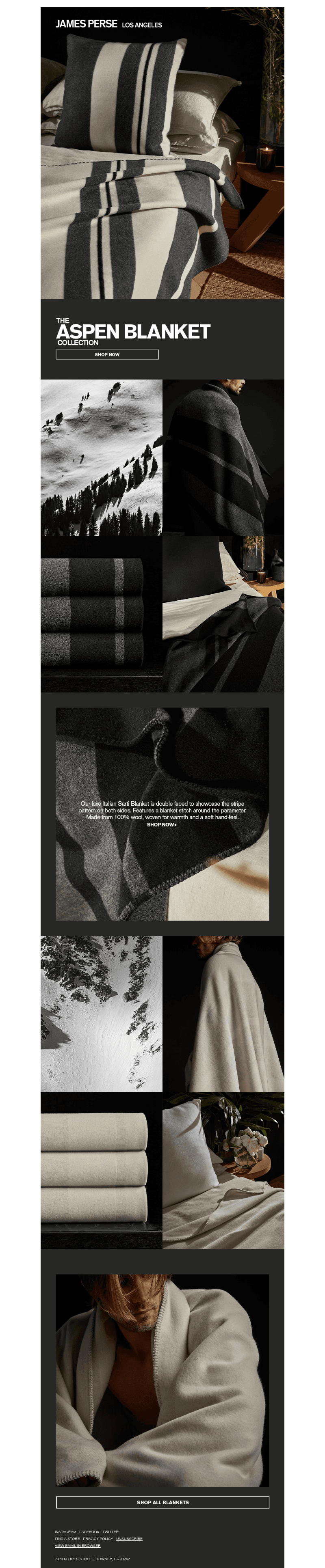 The Aspen Blanket Collection