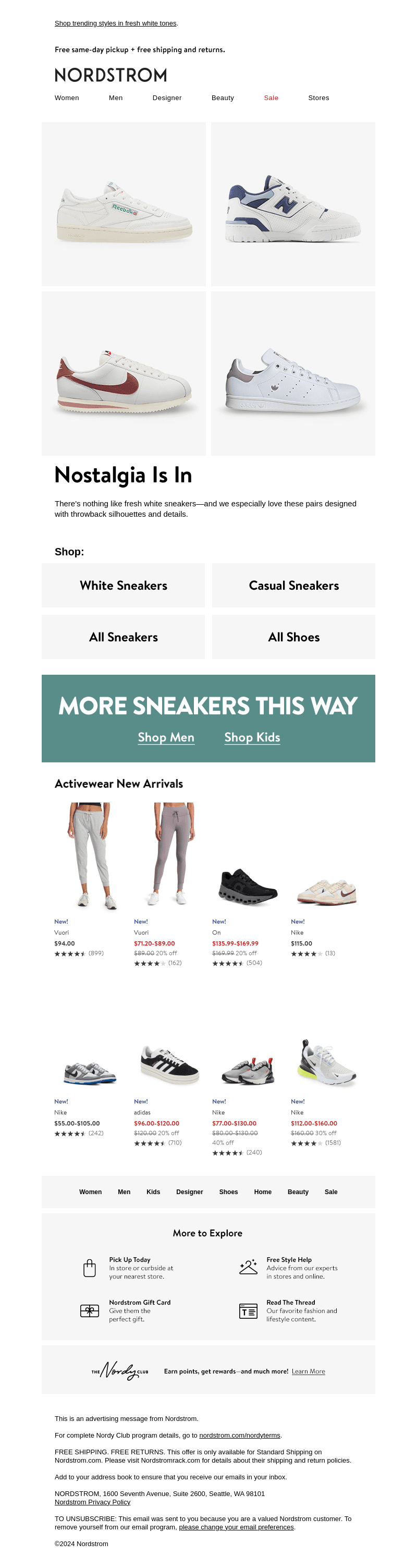 Retro-inspired sneakers