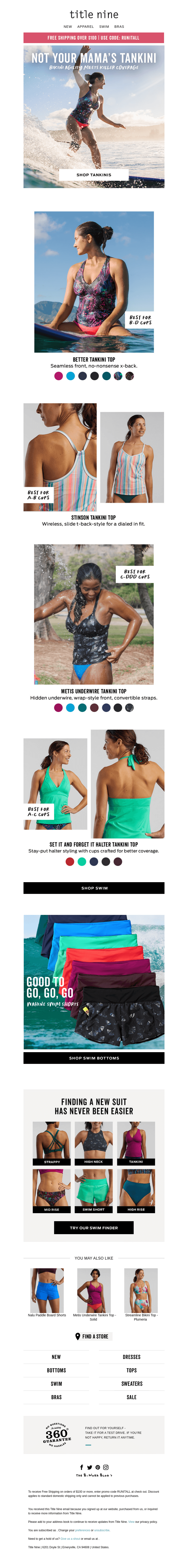 Not your mama's tankini