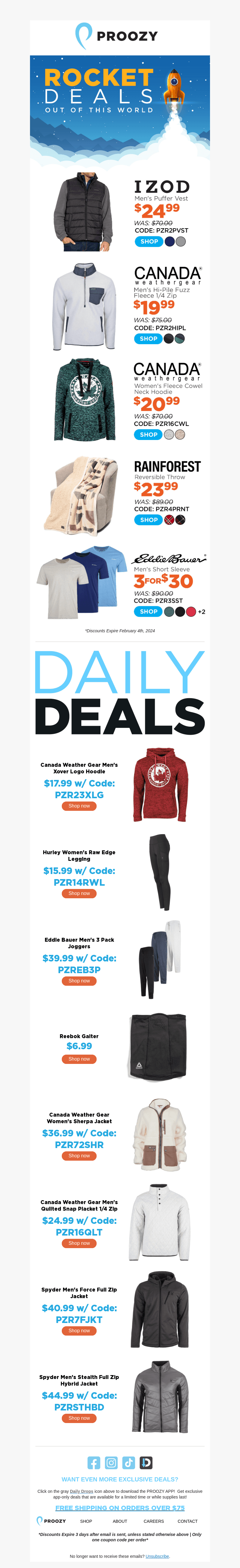 Hot off the launchpad: Rocket Deals! 🚀