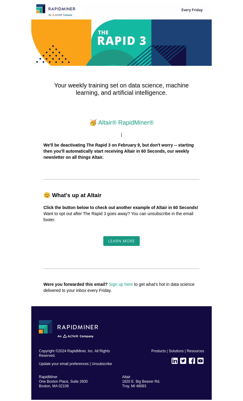 The Rapid 3 | 🥳 Big News!