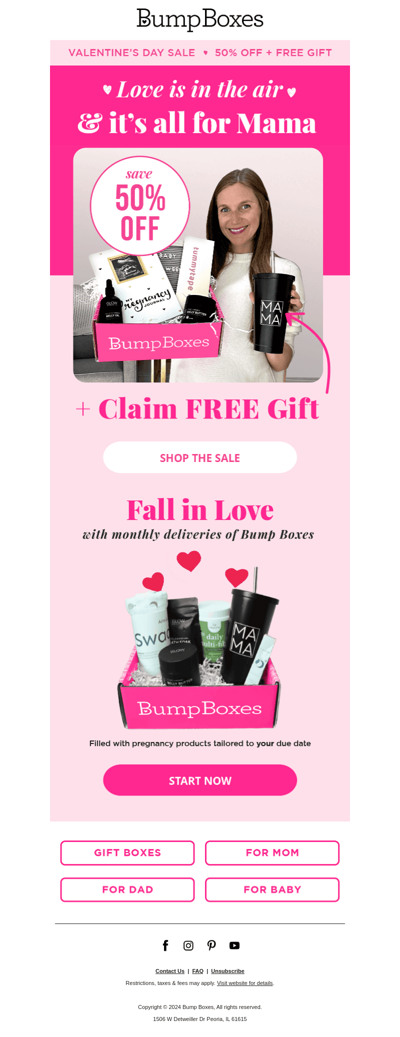 Fall in Love with Bump Safe Goodies ♥