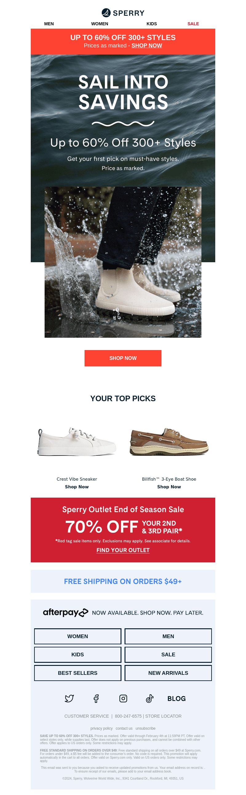 Ends Tomorrow: Up To 60% Off