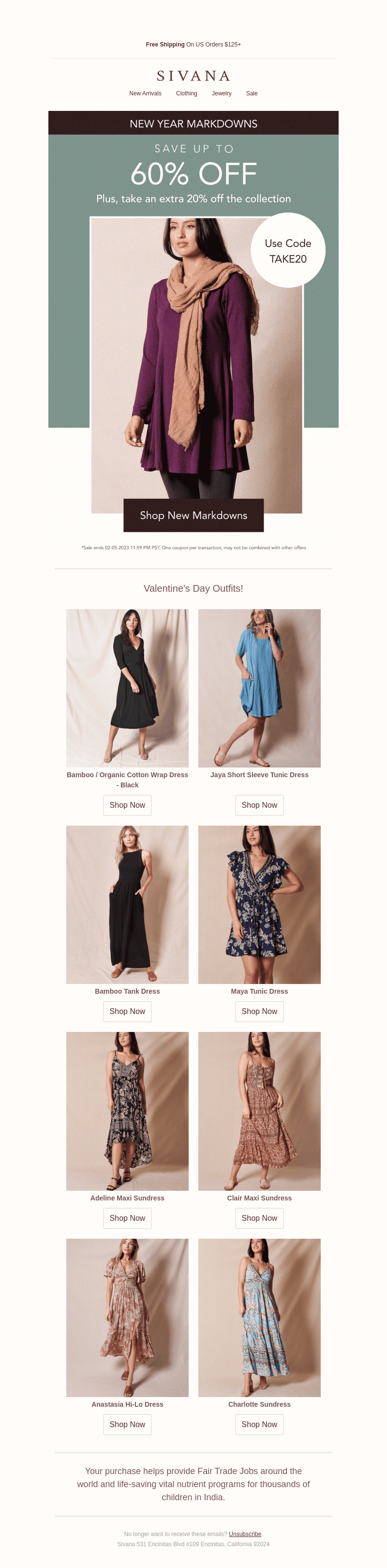 EXTRA 20% Off All Sale Styles!