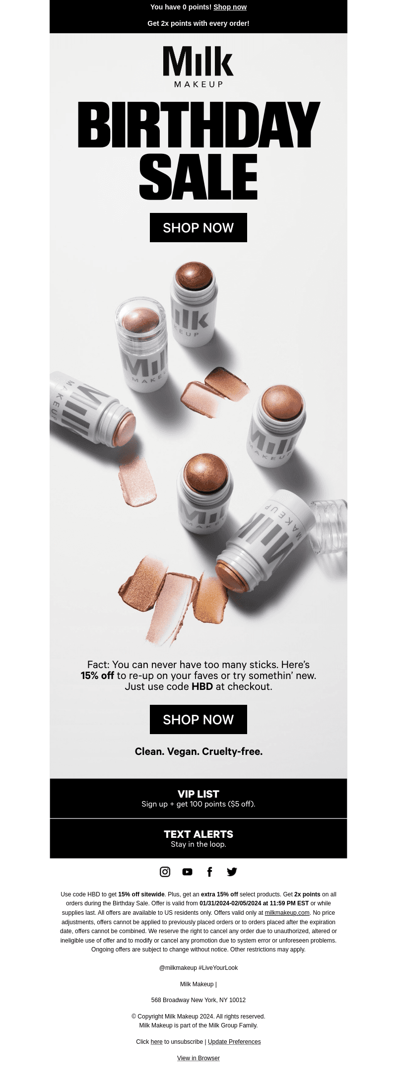 Restock your stick stash 🛒