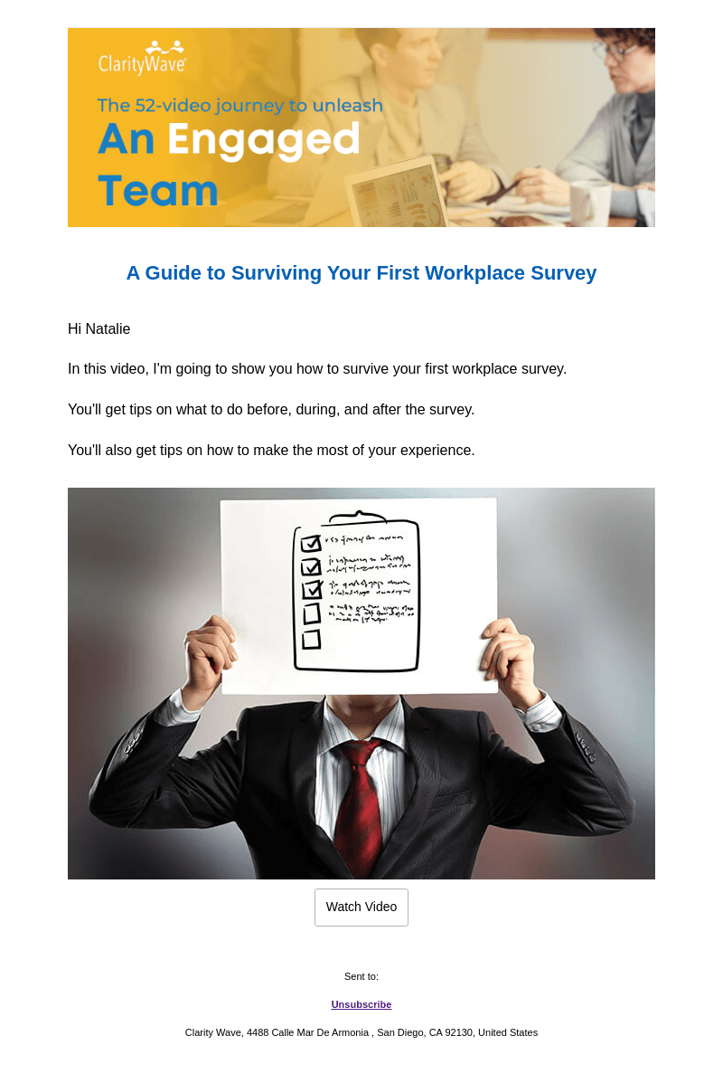 A Guide to Surviving Your First Workplace Survey