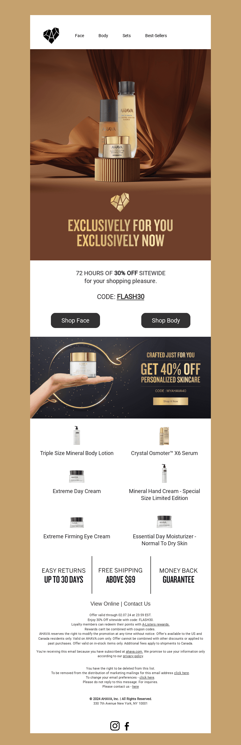 72-HR Flash Sale 🛍️